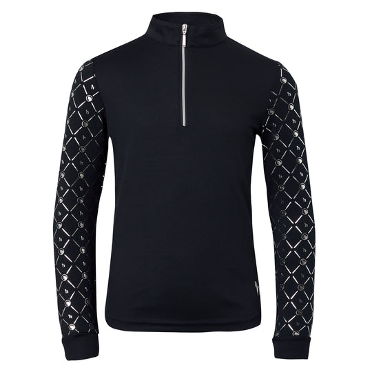 Horze Fia Kids Long Sleeved Training And Show Shirt image 