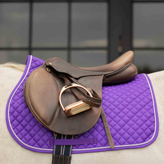 Equinavia Voss All Purpose Saddle Pad and Bonnet Set image 