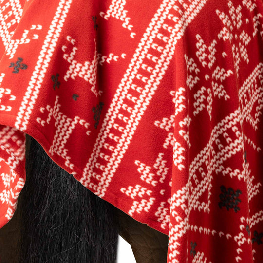 Horze Santa Christmas Throw Blanket image 