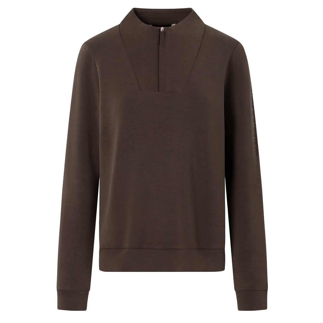 B Vertigo Kareina Womens Ultra Soft Half Zip Sweater image 