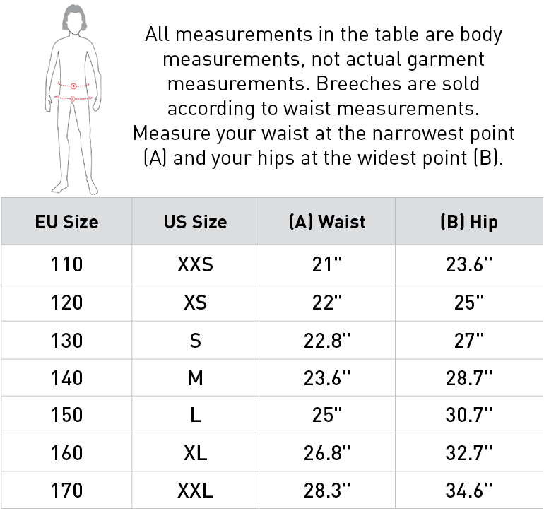 Size chart: Kid&
