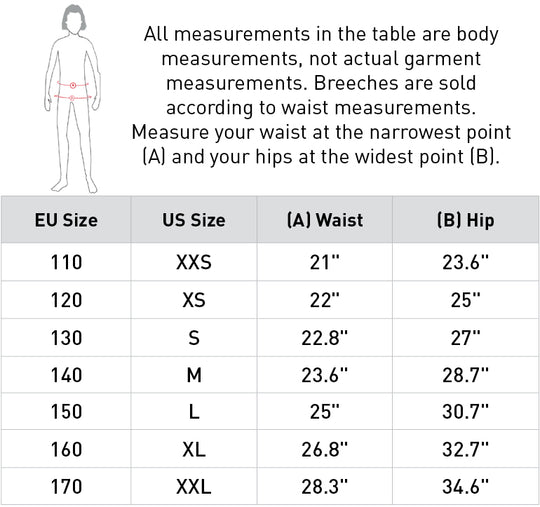 Size chart: Kid&