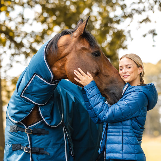 Horze Glasgow Mid Weight Combo Turnout Blanket 150g image 