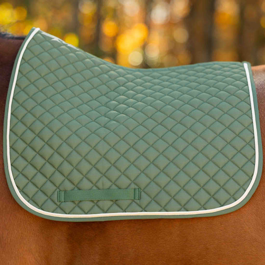 Equinavia Voss Dressage Saddle Pad and Bonnet Set image 