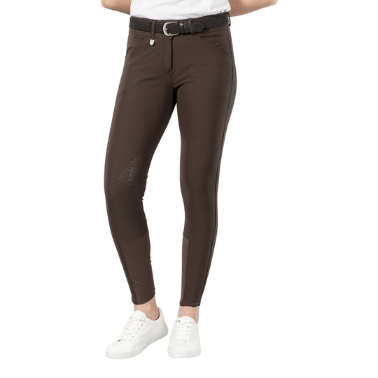 Horze Grand Prix Womens Silicone Knee Patch Breeches image 