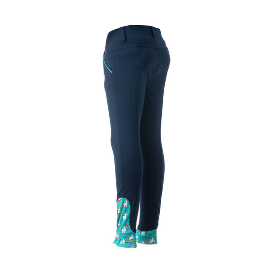 Equinavia Lena Kids Knee Patch Pull On Breeches image 