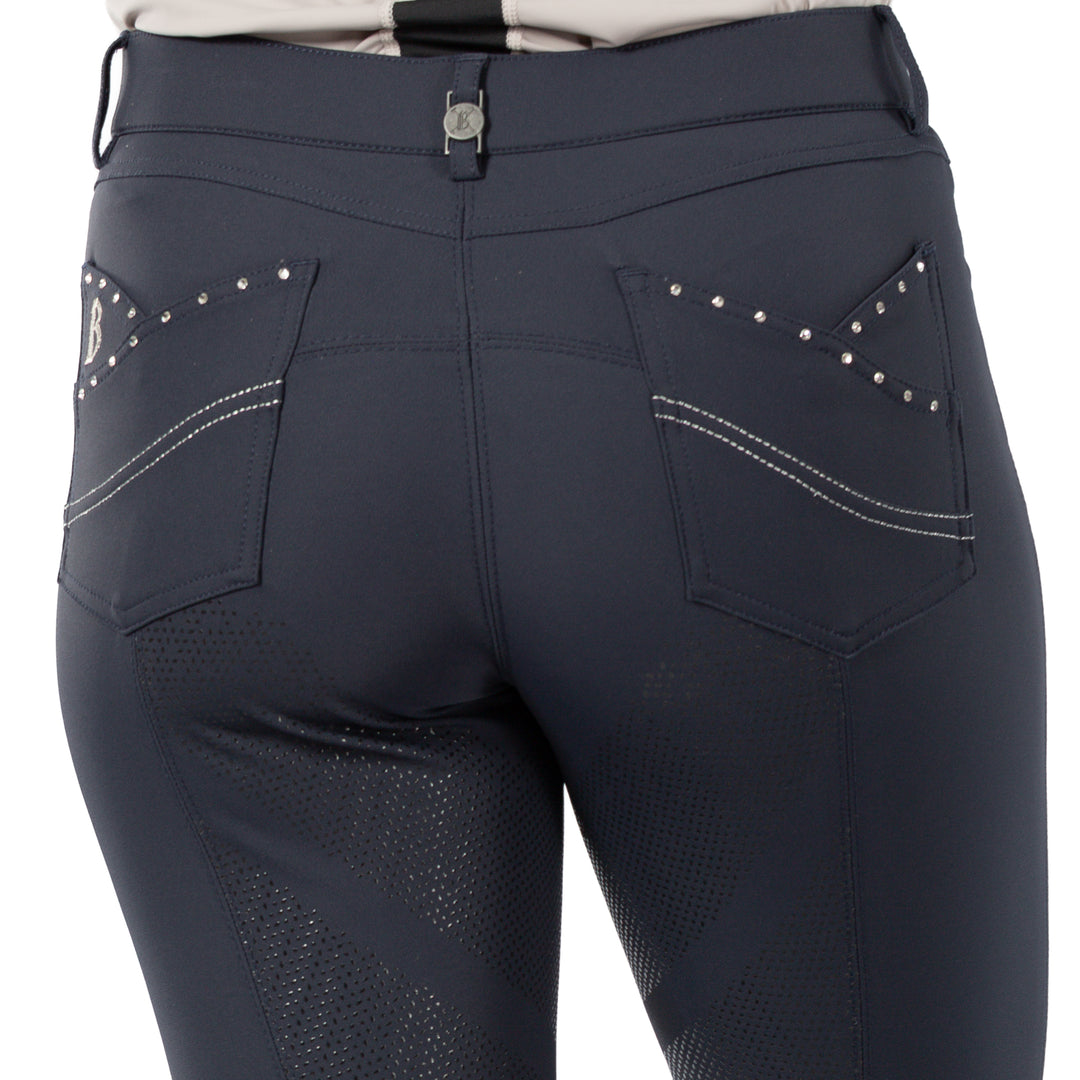 B Vertigo Olivia Womens Silicone Full Seat Breeches image 