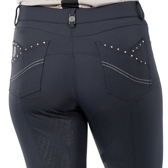 B Vertigo Olivia Womens Silicone Full Seat Breeches image 