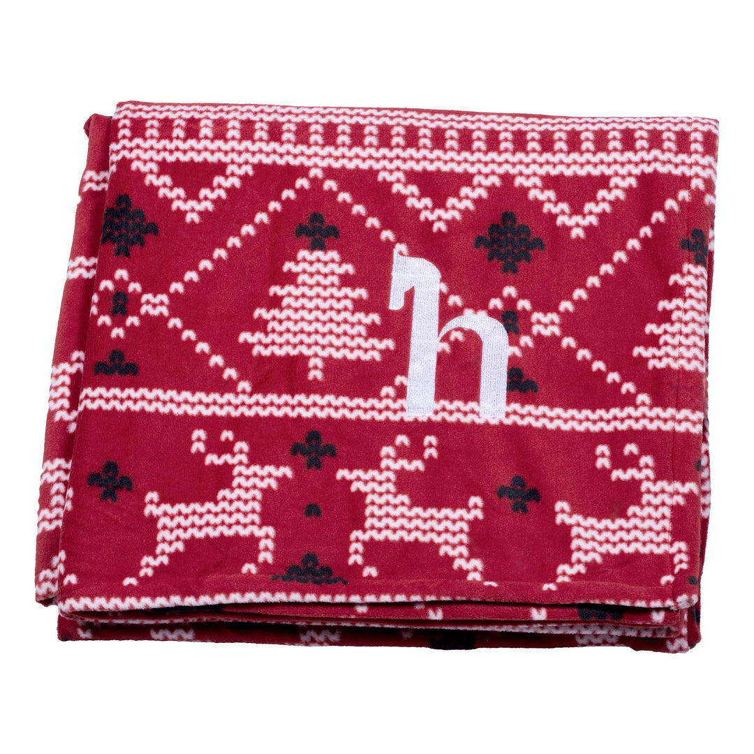 Horze Santa Christmas Throw Blanket image 