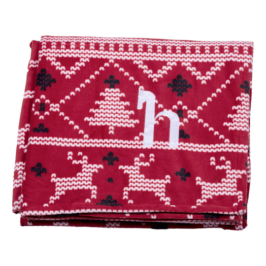Horze Santa Christmas Throw Blanket image 