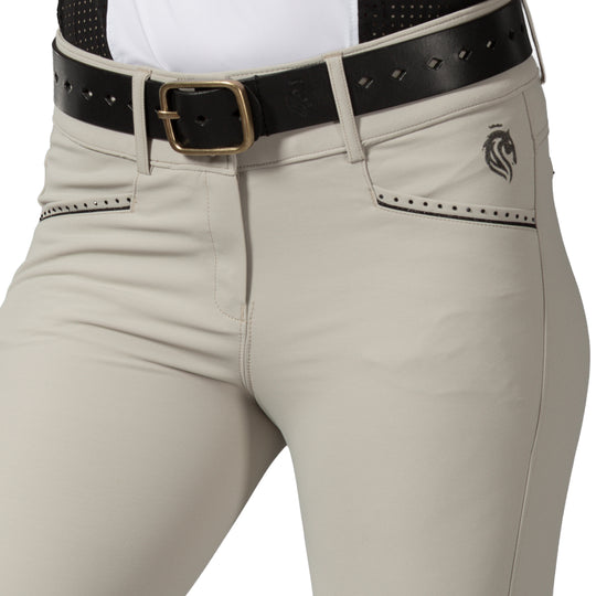 Equinavia Victoria Womens Silicone Knee Patch Breeches image 