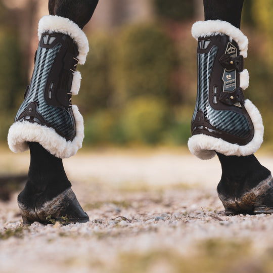 Veredus Carbon Gel Absolute Save the Sheep Front Tendon Boots image 