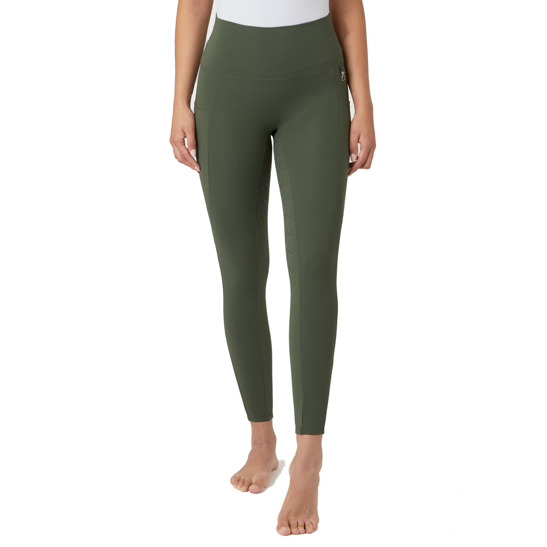 Horze Gillian Womens Silicone Full Seat Tights image 