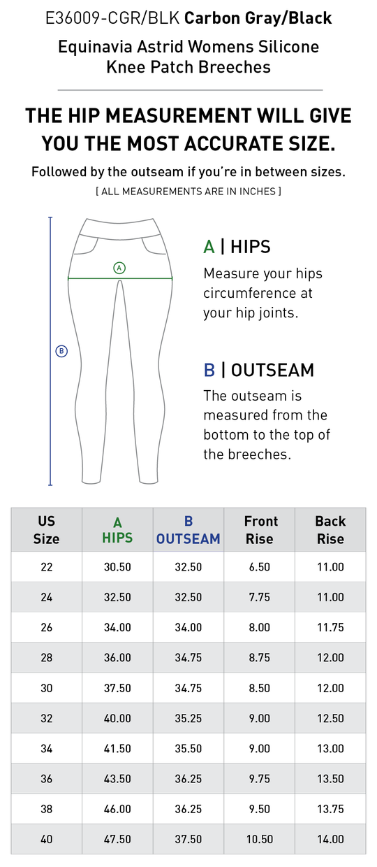 Size chart: Women&