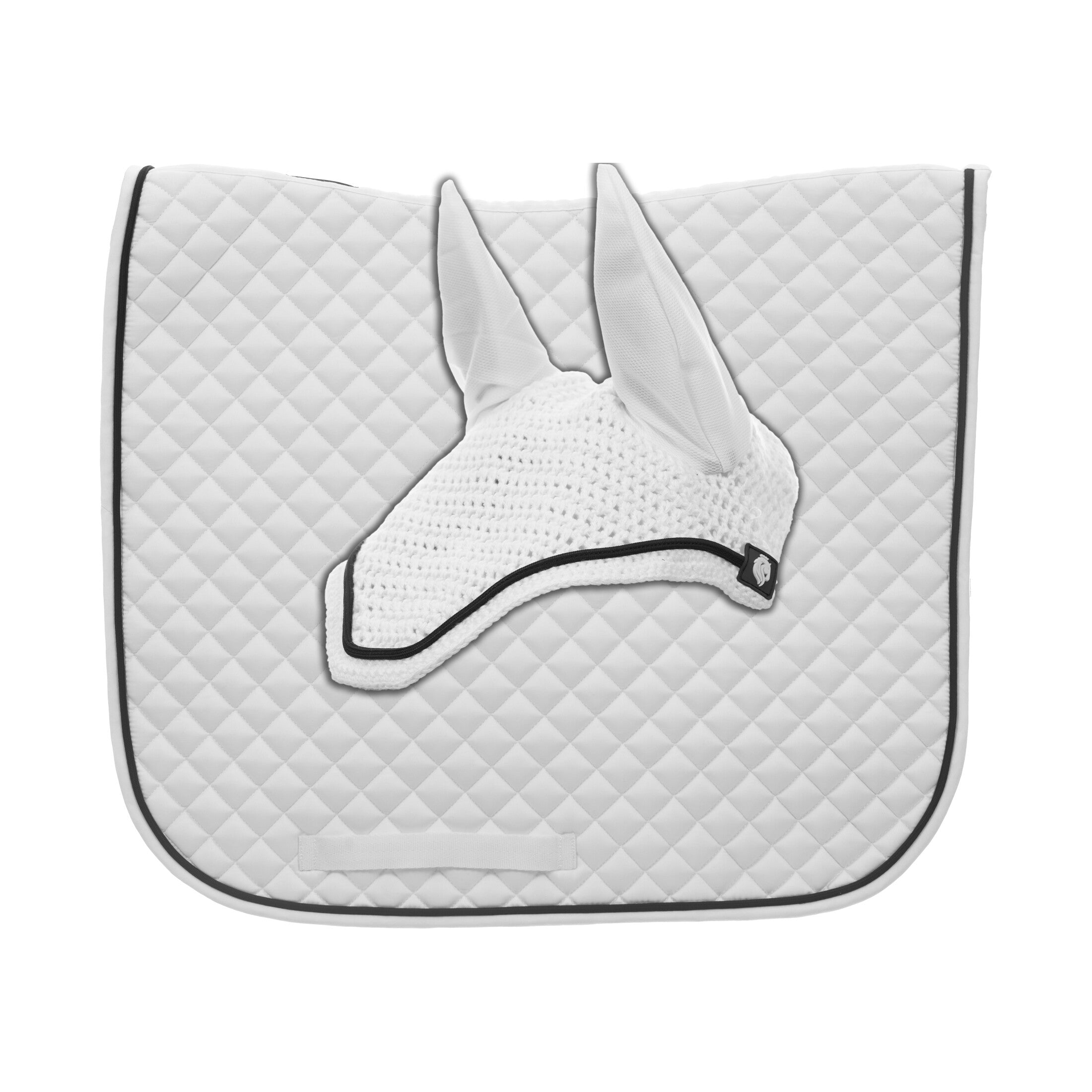 Equinavia Voss Dressage Saddle Pad and Bonnet Set image #1