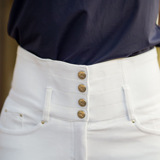 Horze Tara Womens High Waist Silicone Full Seat Breeches image 