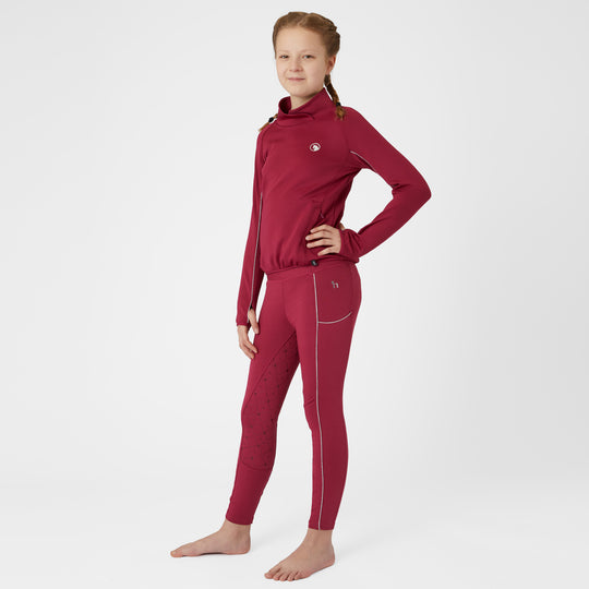 Horze Ella Kids Technical Turtle Neck Top image 