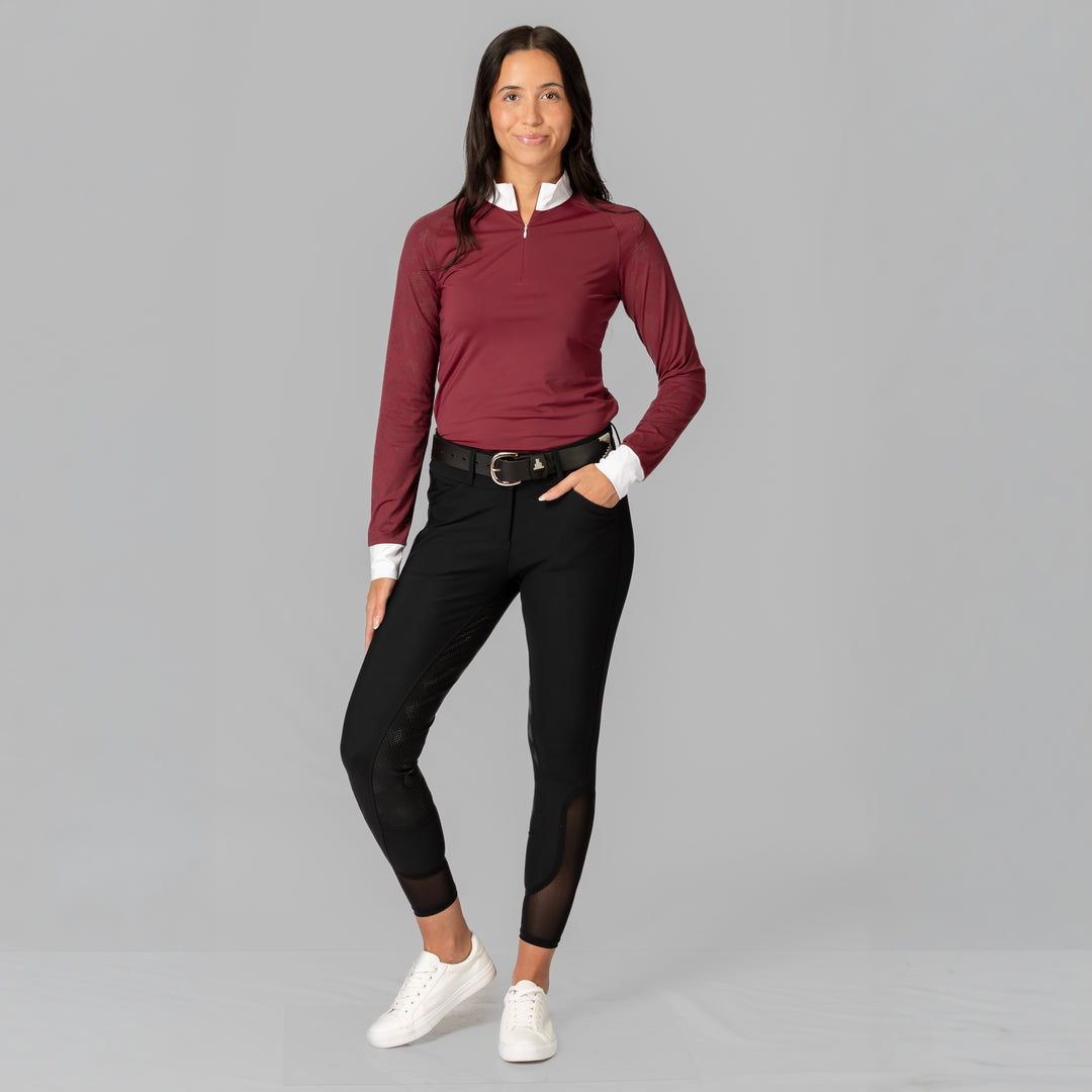 Equinavia Petra Womens Long Sleeved Show Shirt image 
