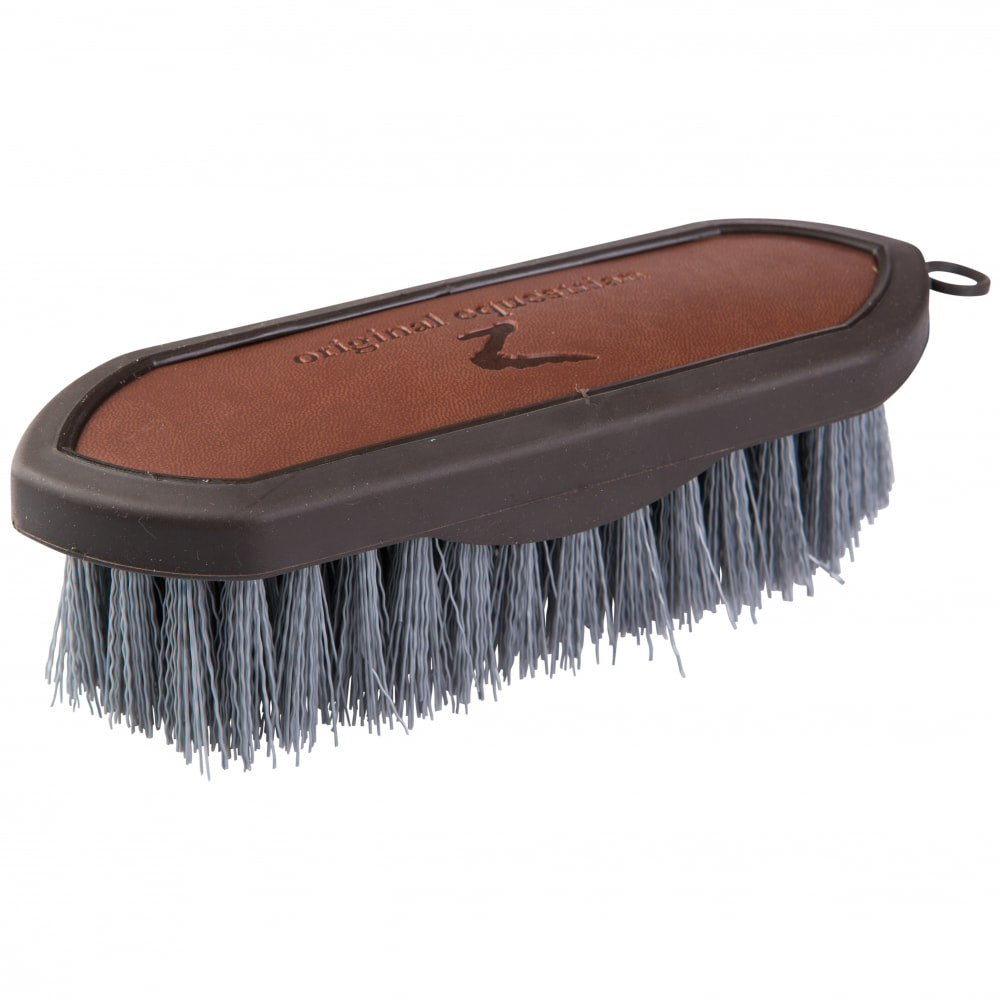 Horze Maddox PU Leather Handle Dandy Brush image #1