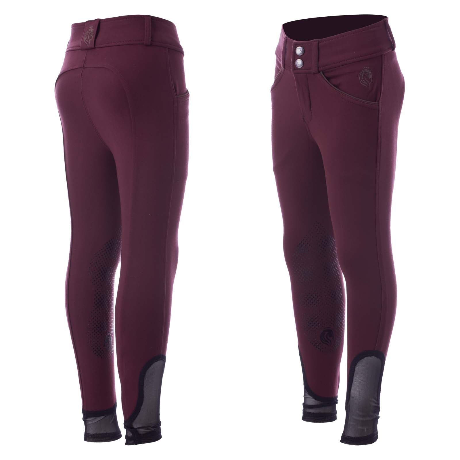 Equinavia Greta Kids Silicone Knee Patch Breeches image #1