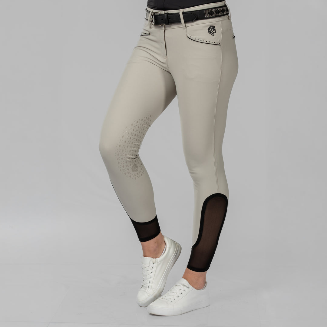 Equinavia Victoria Womens Silicone Knee Patch Breeches image 