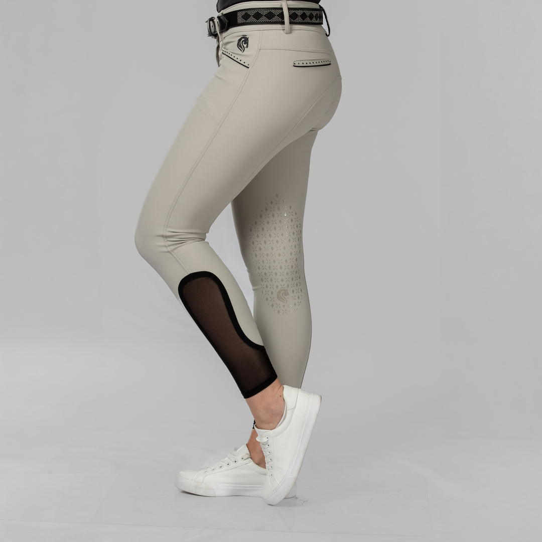 Equinavia Victoria Womens Silicone Knee Patch Breeches image 