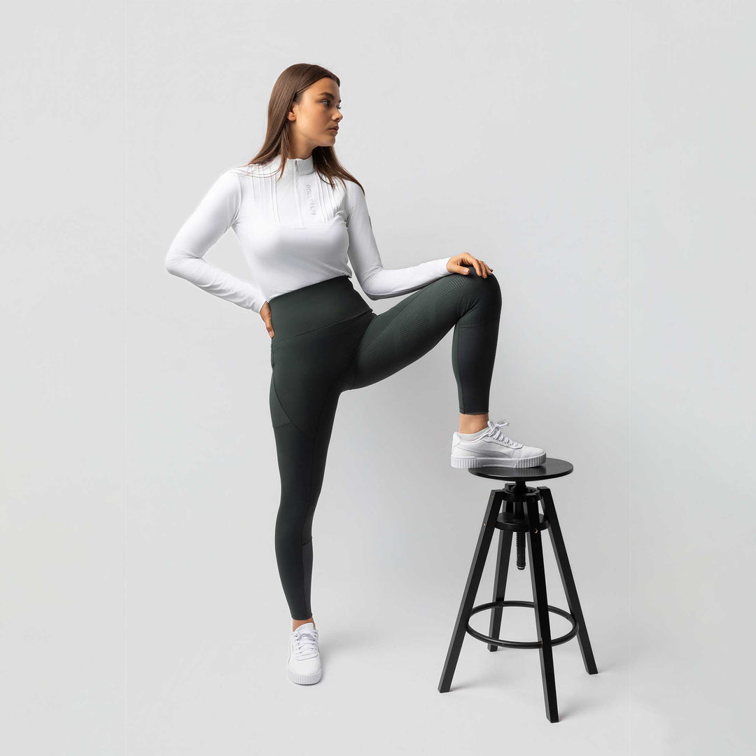 B Vertigo Leonora Womens Seamless Winter Full Seat Tights image 