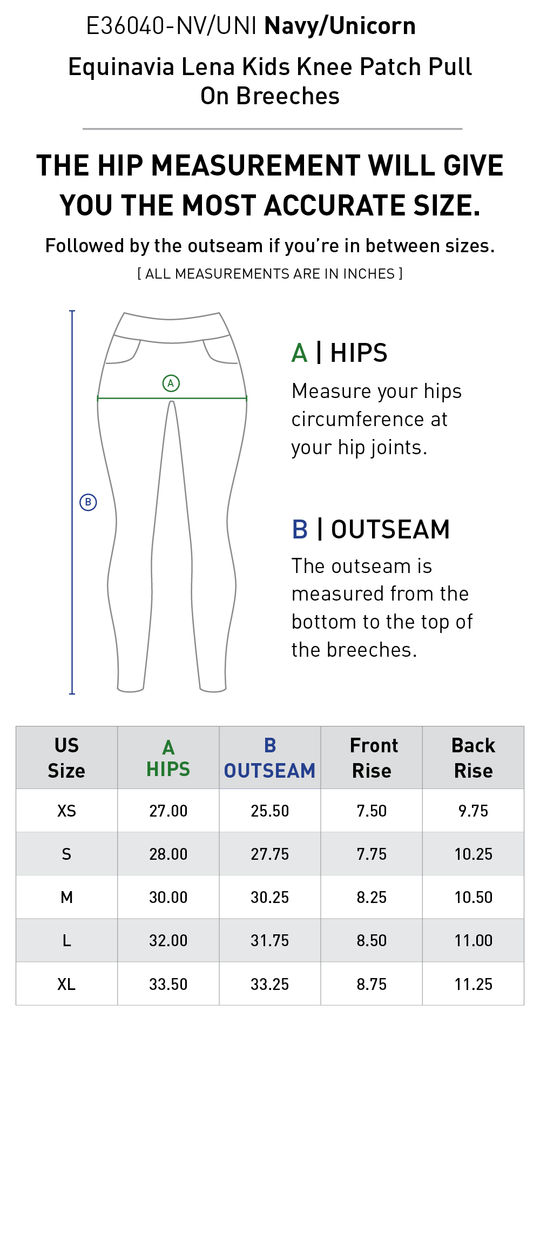 Size chart: Kid&