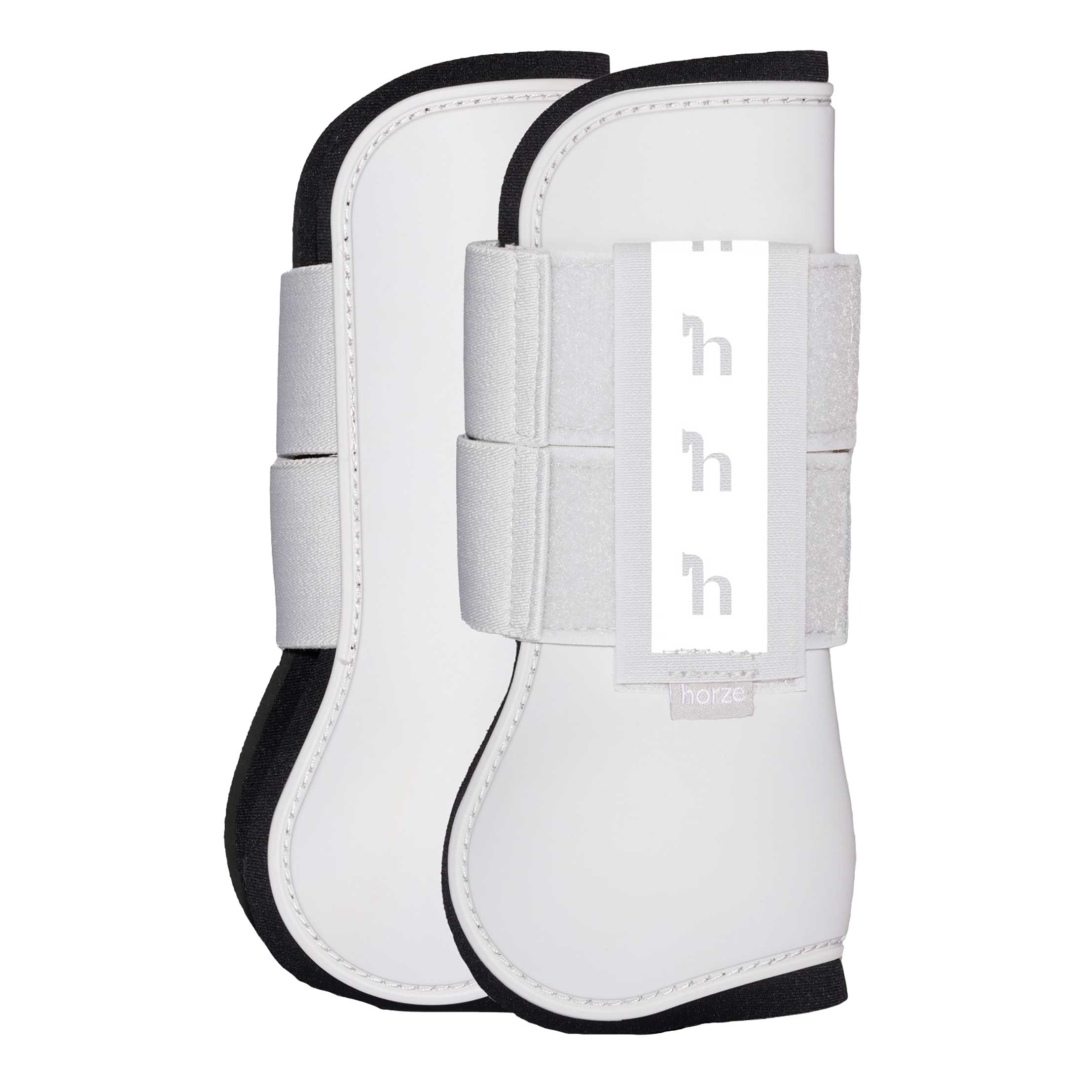 Horze Hi Viz Tendon Open Front Boots image #1