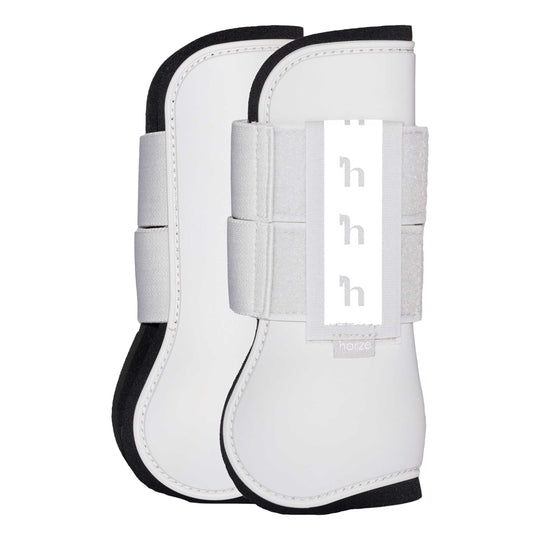 Horze Hi Viz Tendon Open Front Boots image 