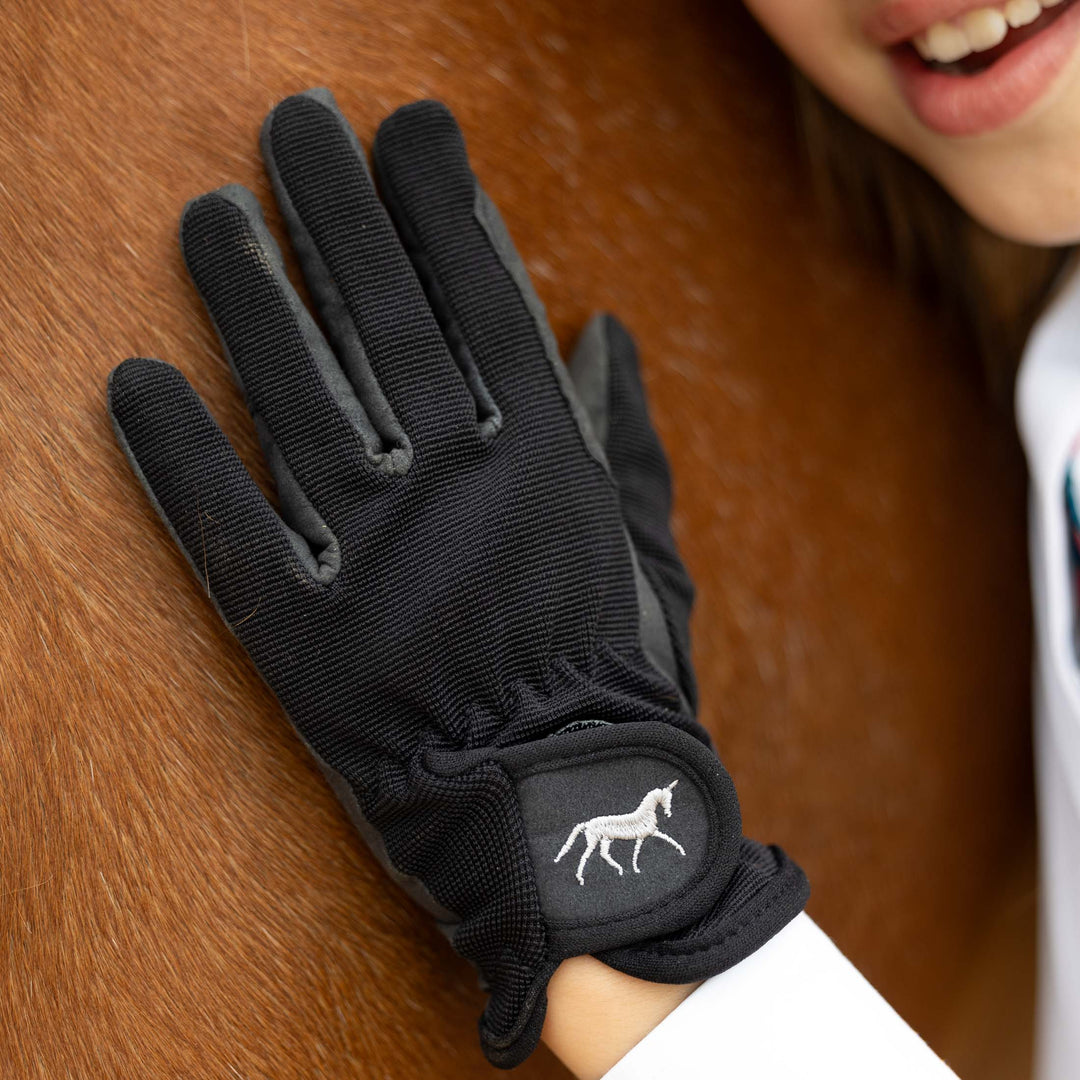 Horze Kids Gloves - Stretch image 