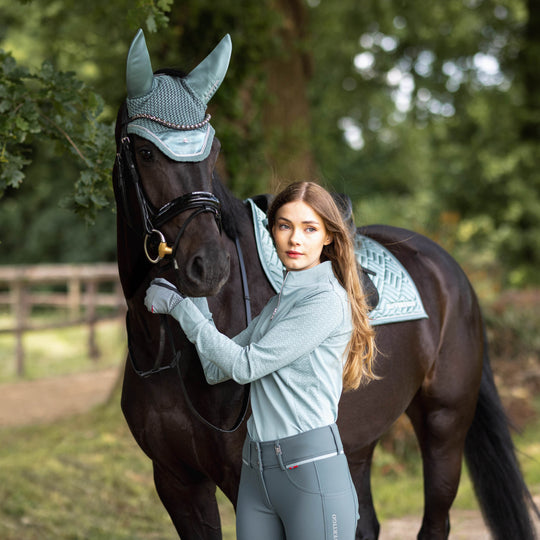 B Vertigo Isadora Womens Quarter Zip Training Shirt image 