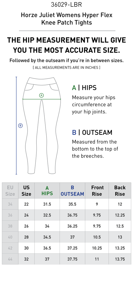 Size chart: Women&
