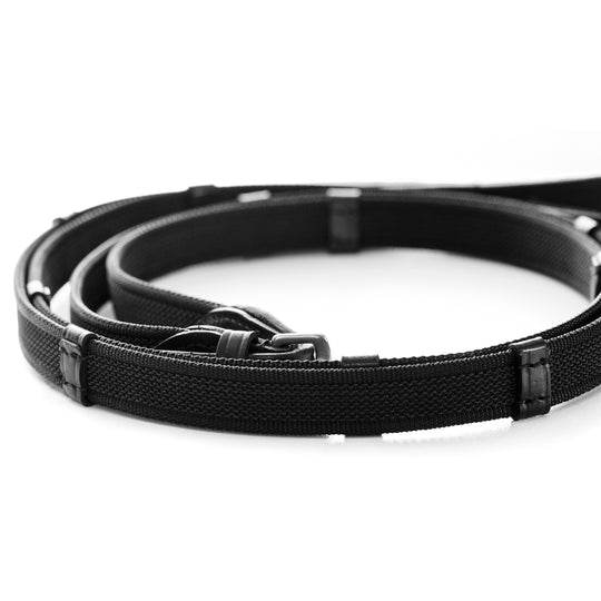 Equinavia Saga Dressage Crank Noseband Bridle &amp; Reins image 