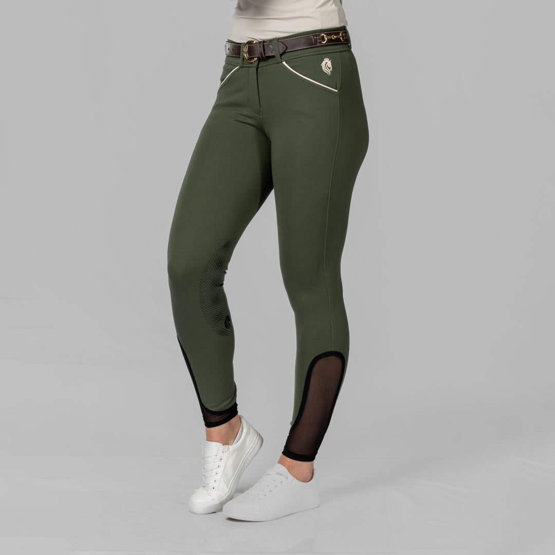 Equinavia Astrid Womens Silicone Knee Patch Breeches image 