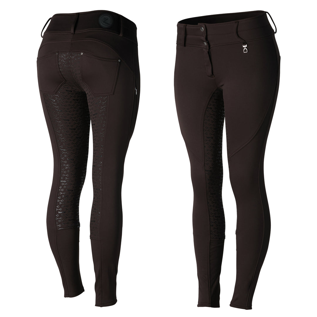 Horze Rhea Kids Full Seat Thermo Breeches with Back Pockets image #1