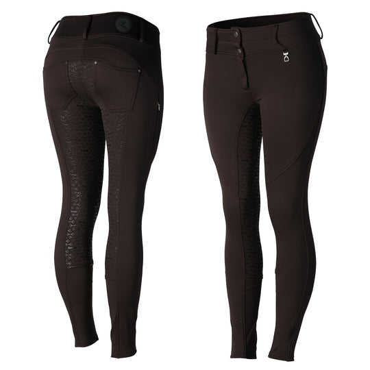 Horze Rhea Kids Full Seat Thermo Breeches with Back Pockets image 