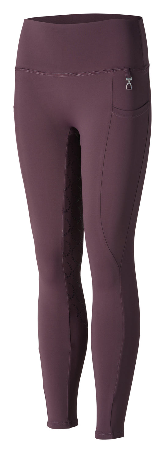 Horze Gillian Kids Silicone Full Seat Tights image 