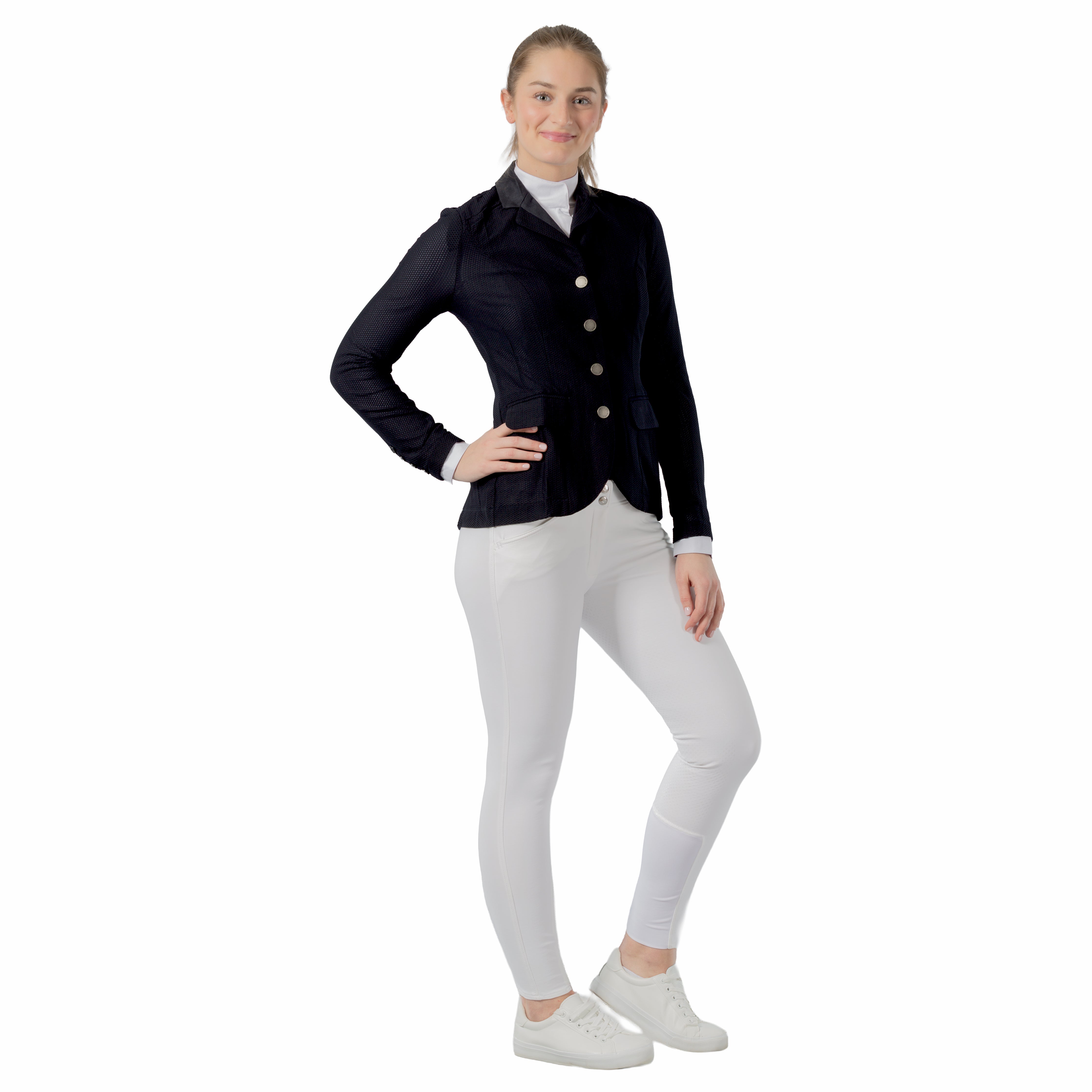 Horze Grand Prix Womens Silicone Full Seat Breeches image #1