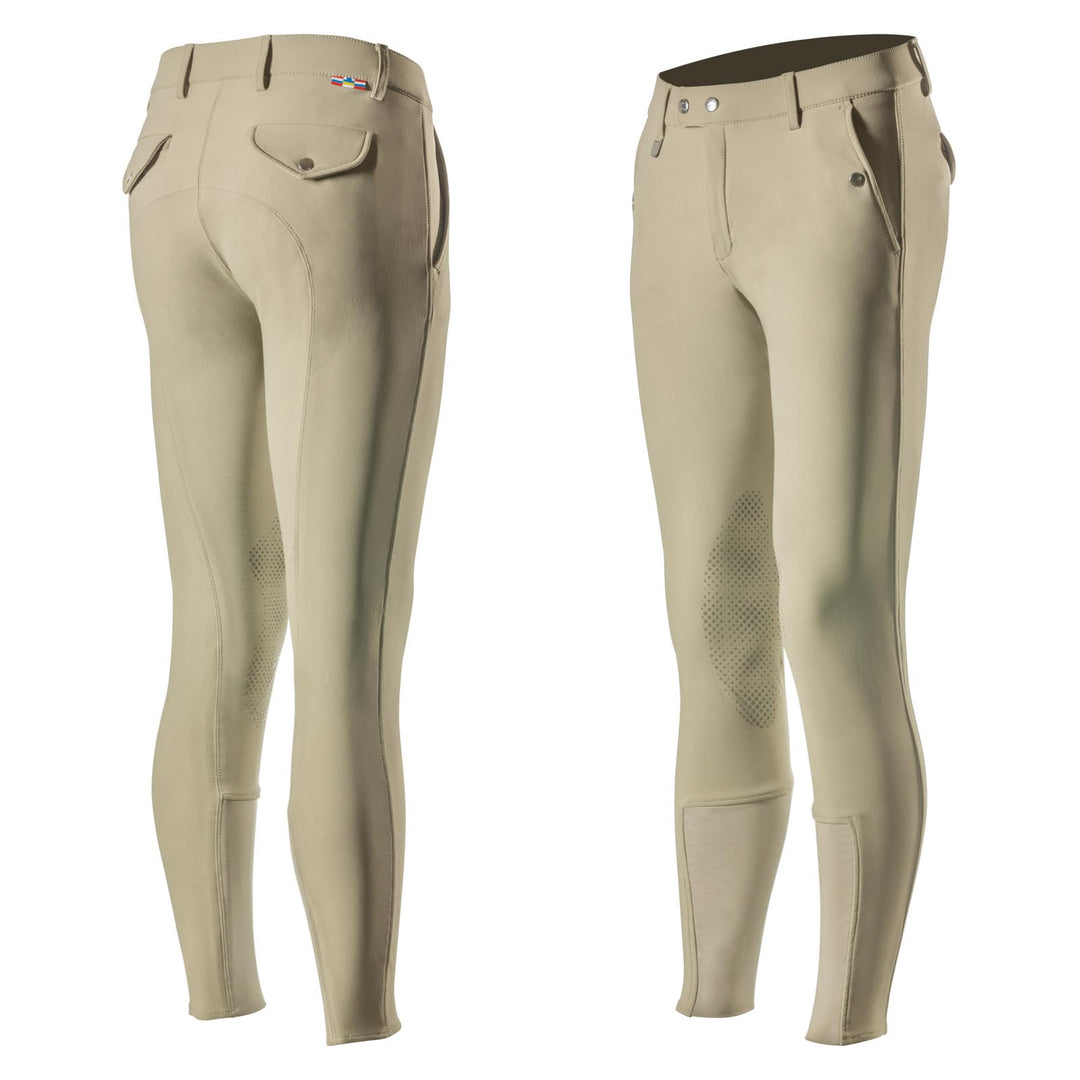 Horze Grand Prix Mens Silicone Knee Patch Breeches image #1