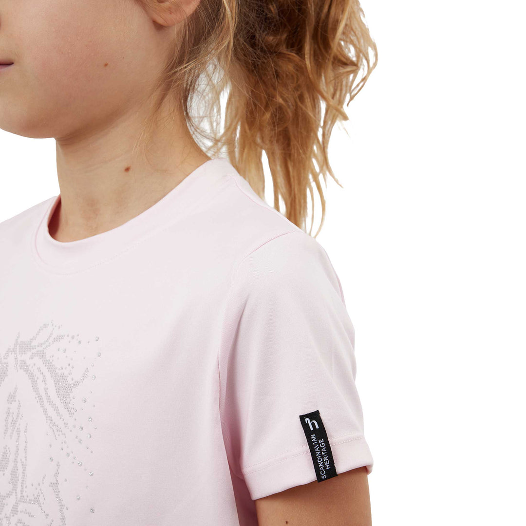 Horze Wilda Kids Equestrian T-Shirt image 