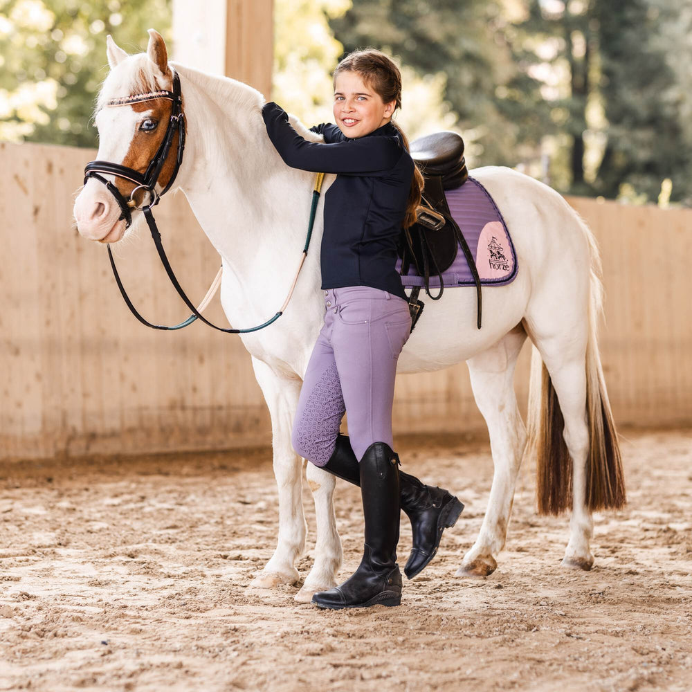 Horze Tara Kids High Waist Full Seat Breeches image #2