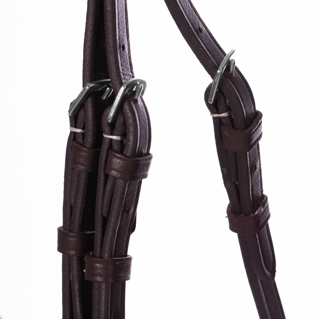 Equinavia Saga Fancy Stitched Figure 8 Bridle &amp; Reins image 