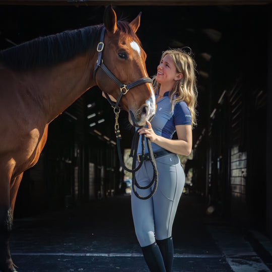 Tredstep Ireland Trace Compression Womens Knee Patch Breeches image 