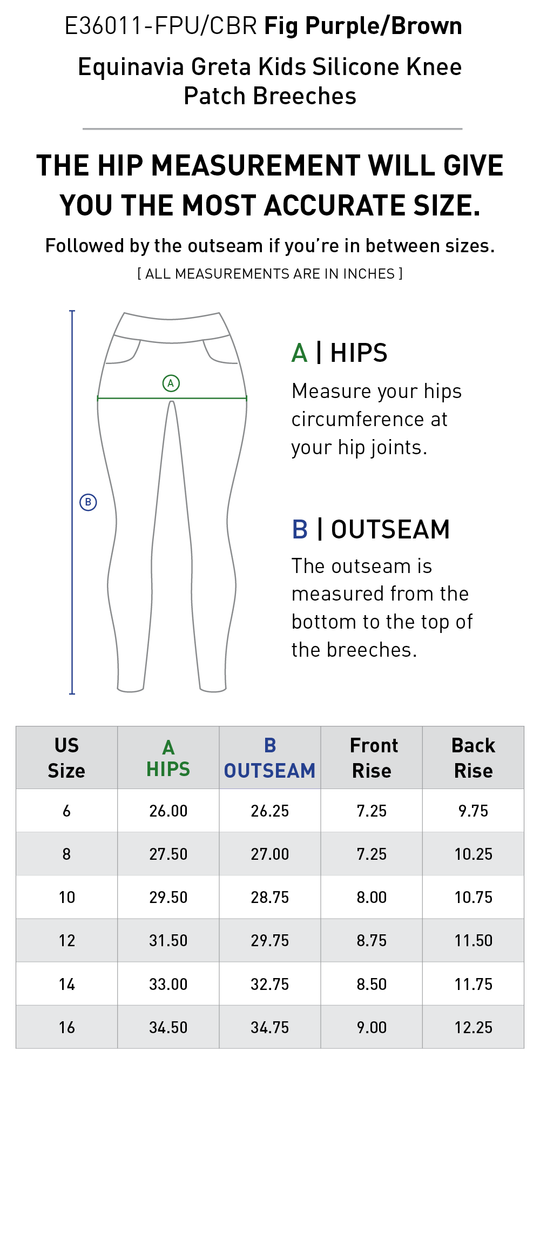 Size chart: Kid&