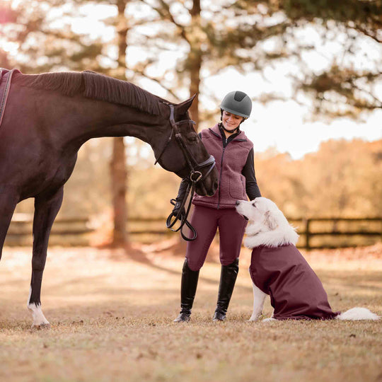 Equinavia Emma Womens Teddy Fleece Vest image 