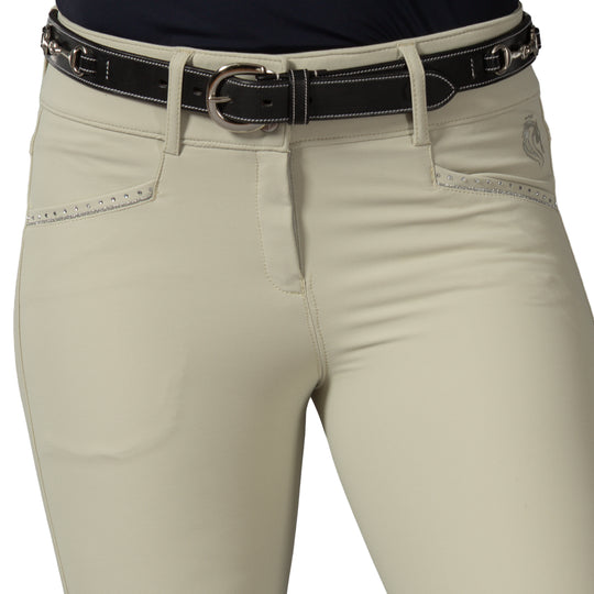 Equinavia Victoria Womens Silicone Knee Patch Breeches image 