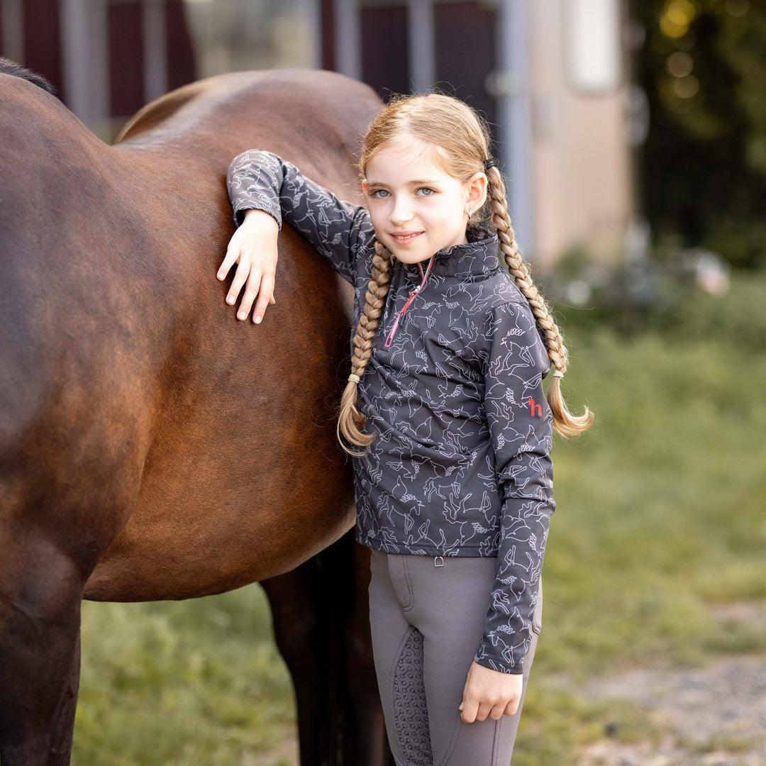Horze Pegasus Kids Winter Training Shirt image 