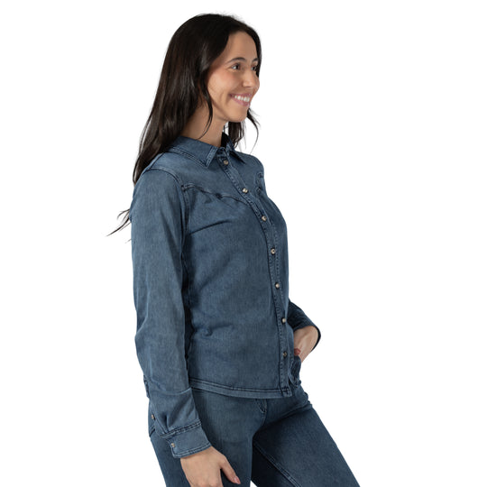 Horze Ulrika Womens Western Stretch Shirt image 