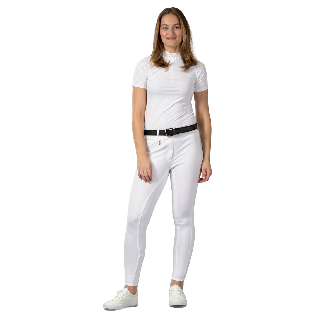 Horze Active Womens Silicone Full Seat Breeches image 